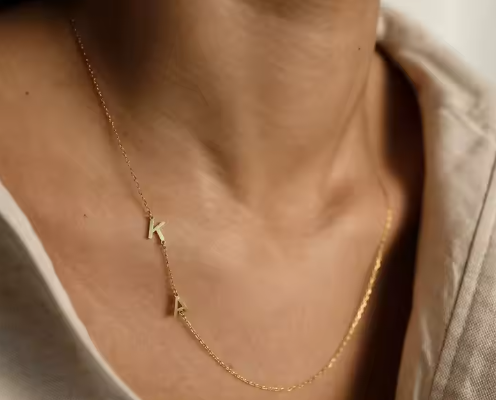 The Petite Initial Necklace