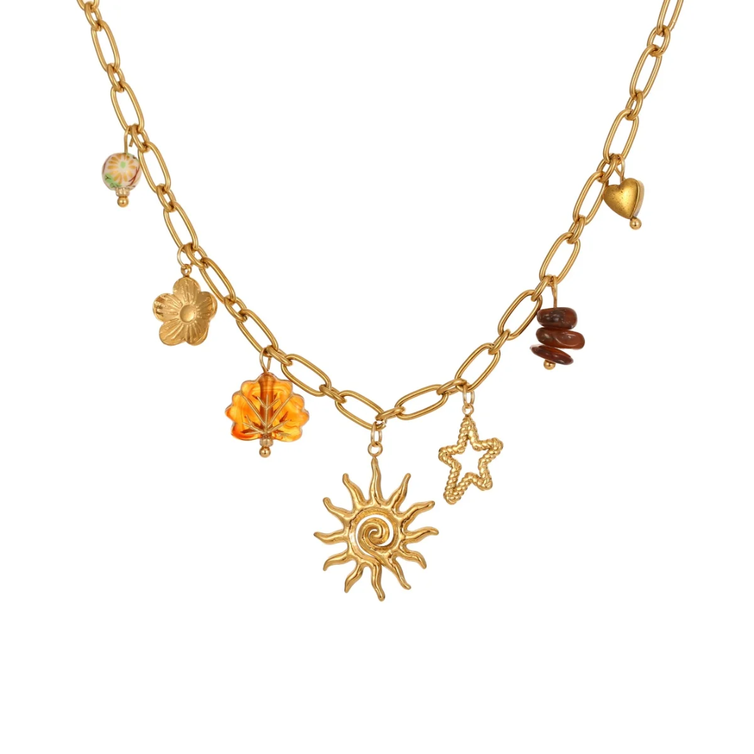 Rhodes Charm Necklace