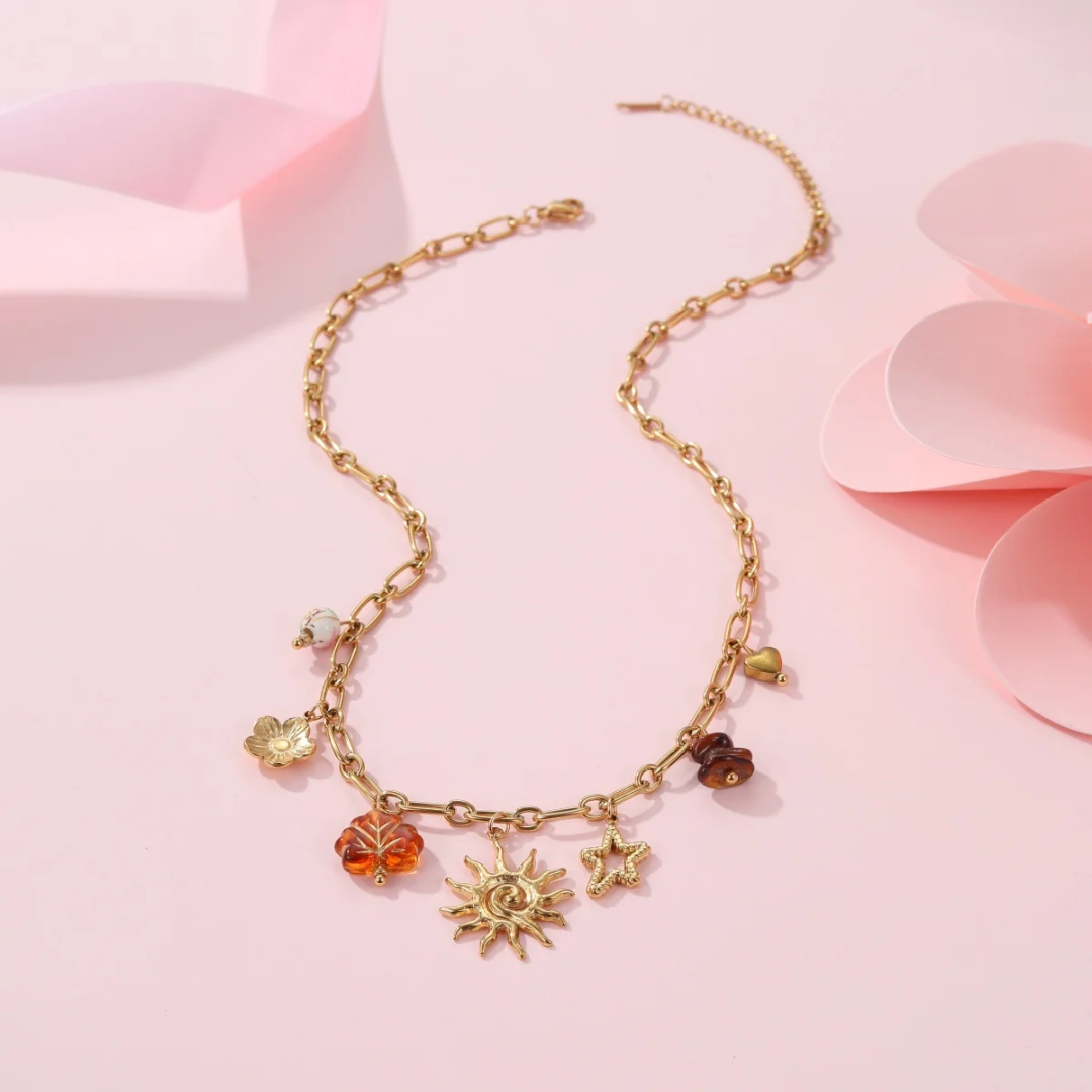 Rhodes Charm Necklace