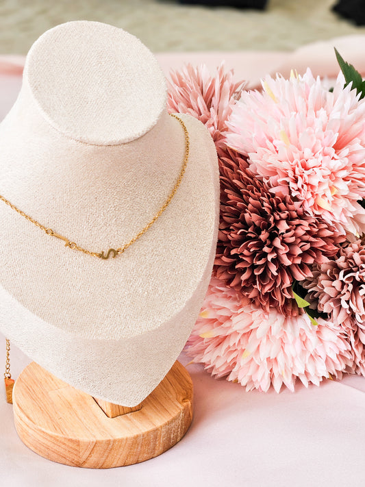 The Petite Initial Necklace